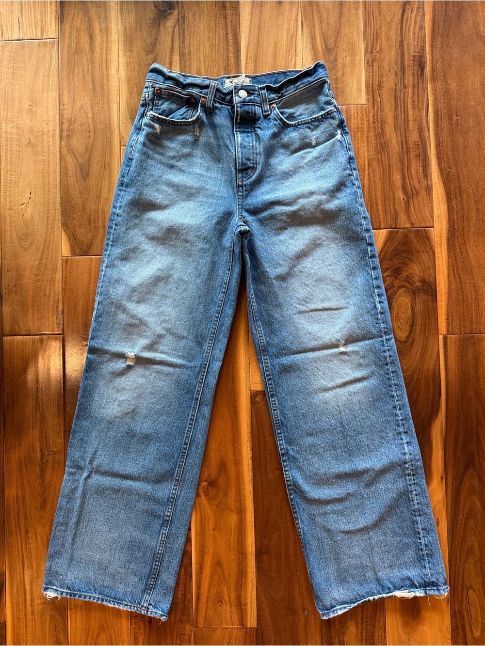 Madewell “low slung baggy” 25